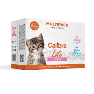 Calibra CALIBRA CAT life pouch kitten multipack 12x85g