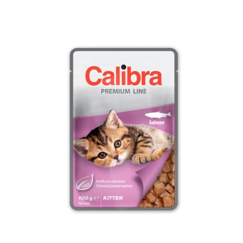 Calibra CALIBRA CAT premium kitten salmon 100g