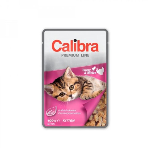 Calibra CALIBRA CAT premium kitten turkey & chicken 100g
