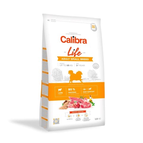 Calibra CALIBRA DOG life adult small breed lamb 1,5kg