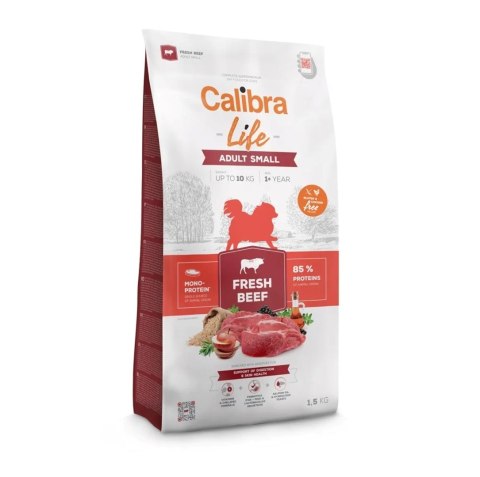 Calibra CALIBRA DOG life adult small fresh beef 1,5kg