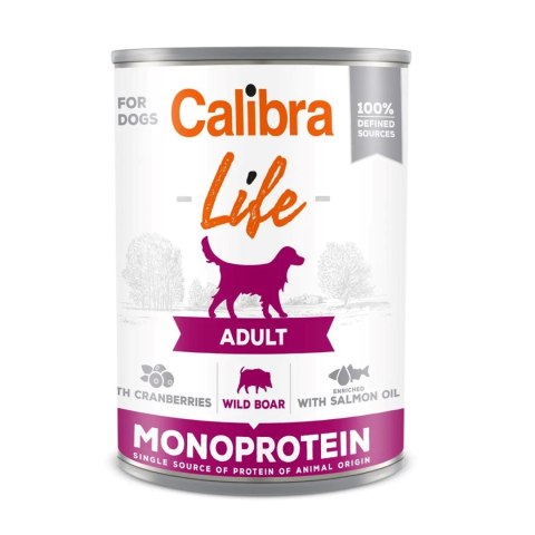 Calibra CALIBRA DOG life adult wild boar with cranber 400g