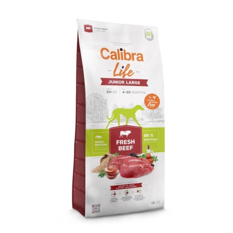 Calibra CALIBRA DOG life junior large fresh beef 12kg