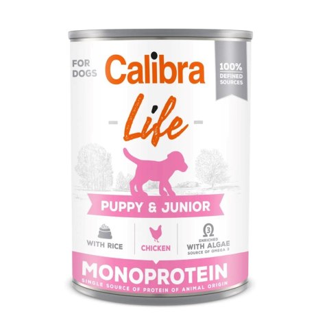 Calibra CALIBRA DOG life puppy & junior chicken & rice 400g