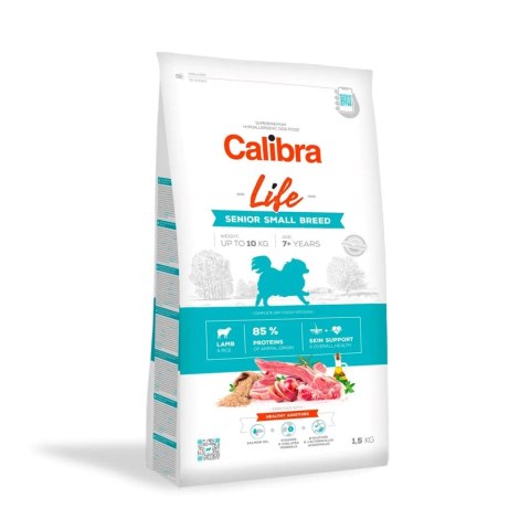 Calibra CALIBRA DOG life senior small breed lamb 1,5kg