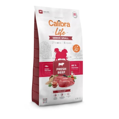 Calibra CALIBRA DOG life senior small fresh beef 1,5kg
