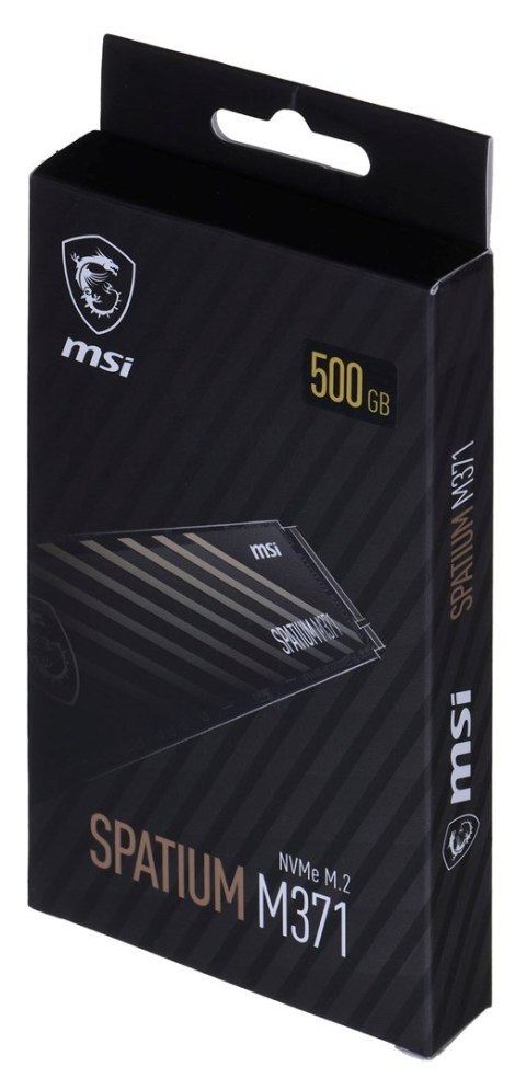 MSI Dysk SSD MSI SPATIUM M371 NVMe M.2 500GB MSI Dysk SSD MSI SPATIUM M371 NVMe M.2 500GB