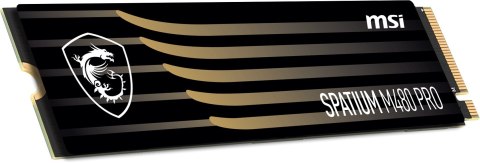 MSI Dysk SSD MSI SPATIUM M480 Pro 1TB PCIe 4.0 NVMe M.2 2280 MSI Dysk SSD MSI SPATIUM M480 Pro 1TB PCIe 4.0 NVMe M.2 2280