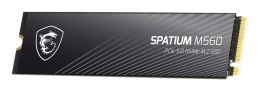 MSI Dysk SSD MSI SPATIUM M560 1TB PCIe 5.0 NVMe 2.0 M.2 2280