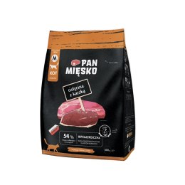 PAN MIĘSKO Pan Mięsko Cielęcina z kaczką sucha karma dla kota chrupki M 400g