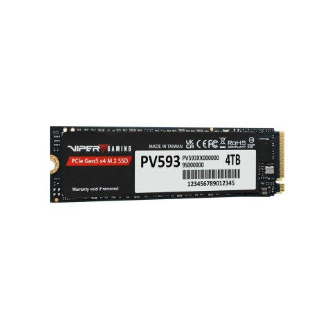 Patriot Memory SSD Patriot Viper PV593 M.2 PCI-E Gen5 x4 NVMe2 4TB Patriot Memory SSD Patriot Viper PV593 M.2 PCI-E Gen5 x4 NVMe2 4TB