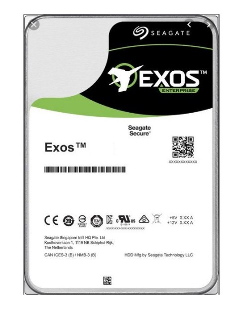 Seagate Dysk serwerowy HDD Seagate Exos X16 (14 TB; 3.5"; SATA III) (WYPRZEDAŻ)
