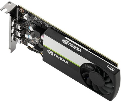 ASUS Karta graficzna Nvidia T400 4GB, GDDR6, 3x mini DisplayPort, 30W,PCI Gen3 x16, FH ATX bracket (WYPRZEDAŻ) ASUS Karta graficzna Nvidia T400 4GB, GDDR6, 3x mini DisplayPort, 30W,PCI Gen3 x16, FH ATX bracket (WYPRZEDAŻ)