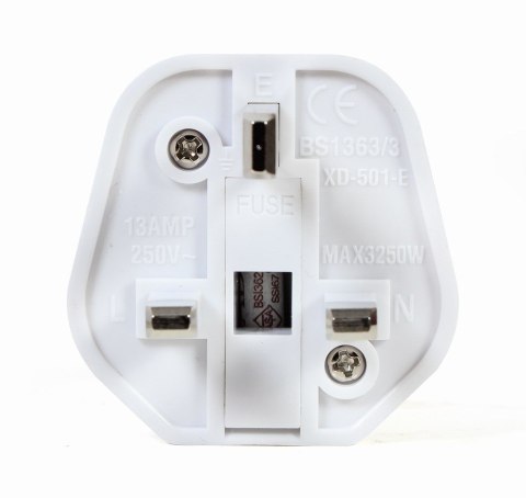GEMBIRD GEMBIRD ADAPTER AC - UK DO EU SCHUKO 13A GEMBIRD GEMBIRD ADAPTER AC - UK DO EU SCHUKO 13A