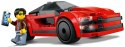 Lego LEGO CITY 60448 Czerwony samochód sportowy