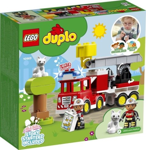 Lego LEGO DUPLO 10969 Wóz strażacki Lego LEGO DUPLO 10969 Wóz strażacki