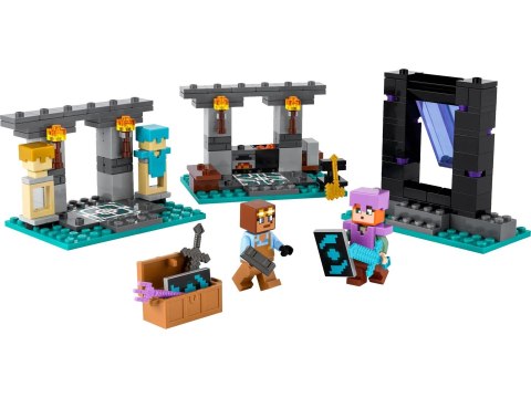 Lego LEGO Minecraft 21252 Zbrojownia Lego LEGO Minecraft 21252 Zbrojownia
