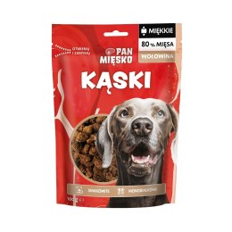PAN MIĘSKO Pan Mięsko Przysmak dla psa Kąski Wołowina 100g