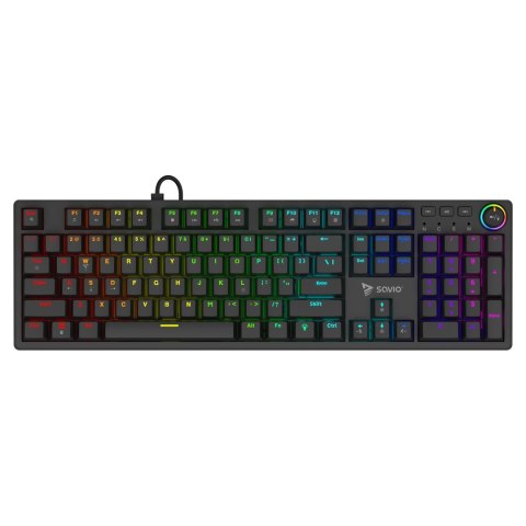 SAVIO SAVIO KLAWIATURA MECHANICZNA STYX OUTEMU BLUE, HOT SWAP, RGB SAVIO SAVIO KLAWIATURA MECHANICZNA STYX OUTEMU BLUE, HOT SWAP, RGB