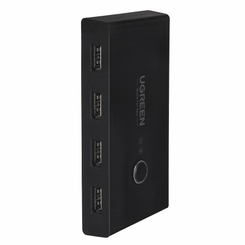 UGREEN Ugreen Switch box HUB 4xUSB 2.0 (na 2 komputery) czarny UGREEN Ugreen Switch box HUB 4xUSB 2.0 (na 2 komputery) czarny