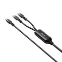 UNITEK UNITEK KABEL USB-C 2W1 PD 100W SILIKON 1,8M