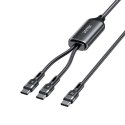 UNITEK UNITEK KABEL USB-C 2W1 PD 100W SILIKON 1,8M