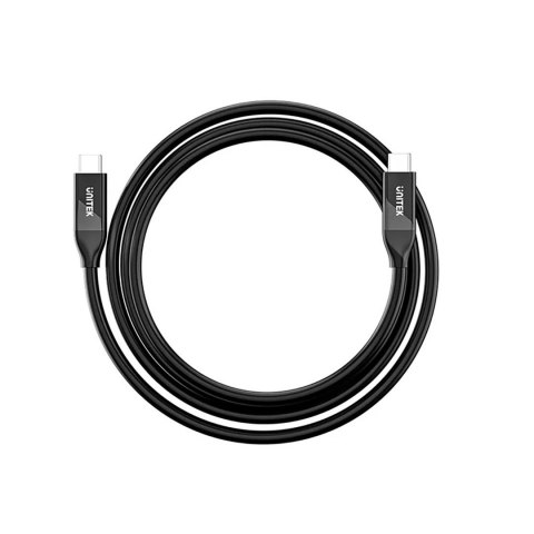 UNITEK UNITEK KABEL USB-C 4.0 PD 100W 40 GBPS 8K 2M UNITEK UNITEK KABEL USB-C 4.0 PD 100W 40 GBPS 8K 2M
