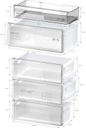 BOSCH Chłodziarko-zamrażarka BOSCH KGN492IDF BOSCH Chłodziarko-zamrażarka BOSCH KGN492IDF