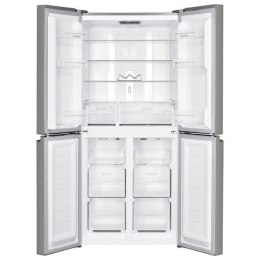 MPM Lodówka z zamrażalnikiem dolnym Multi Door Total Full No Frost MPM-434-SBF-08 białe szkło