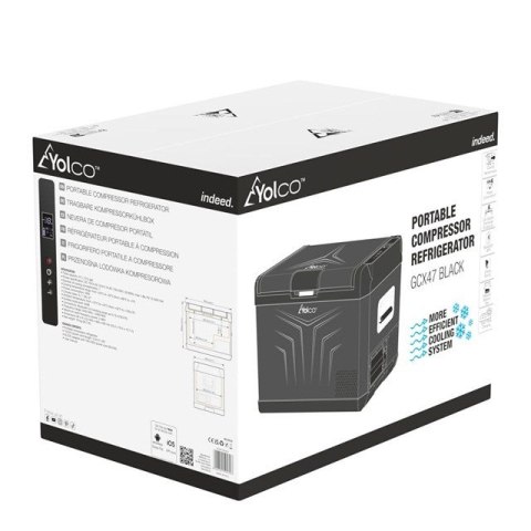 PRZENOŚNA LODÓWKA KOMPRESOROWA GCX47 BLACK PRZENOŚNA LODÓWKA KOMPRESOROWA GCX47 BLACK