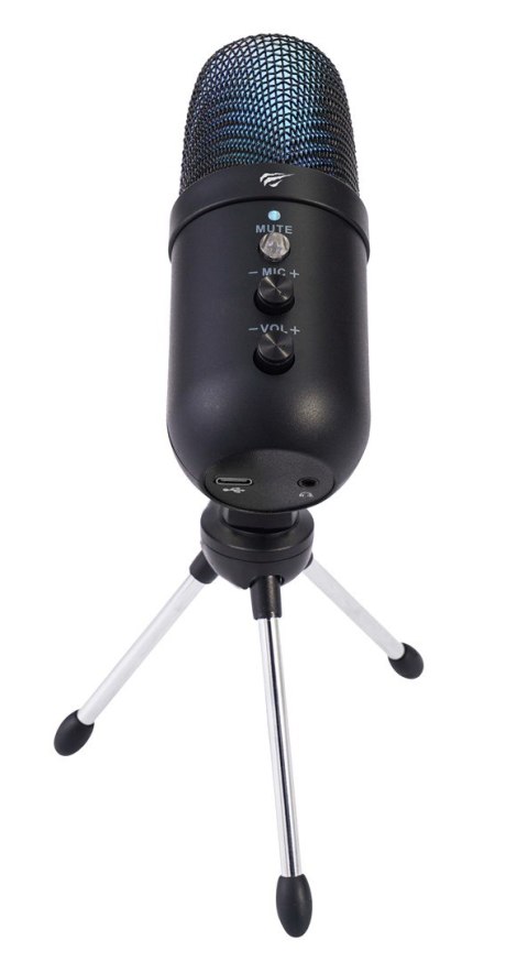 HAVIT Mikrofon gamingowy bezprzewodowy Havit GK51 (czarny z RGB) HAVIT Mikrofon gamingowy bezprzewodowy Havit GK51 (czarny z RGB)