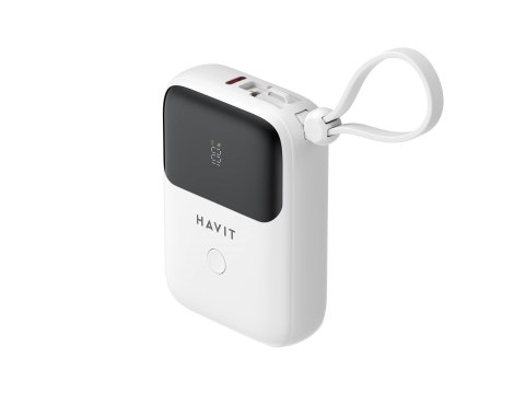 HAVIT Powerbank Havit PB5215 10000mAh (biały) HAVIT Powerbank Havit PB5215 10000mAh (biały)