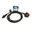 IBOX KABEL ZASILAJĄCY I-BOX DO NOTEBOOKÓW (KONICZYNKA) VDE 3X0,75MM MIEDŹ WTYCZKA UK