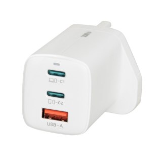 IBOX ŁADOWARKA SIECIOWA I-BOX C-65 GAN PD65W KABEL, BIAŁA