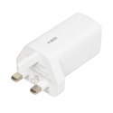 IBOX ŁADOWARKA SIECIOWA I-BOX C-65 GAN PD65W KABEL, BIAŁA