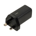 IBOX ŁADOWARKA SIECIOWA I-BOX C-65 GAN PD65W KABEL, CZARNA