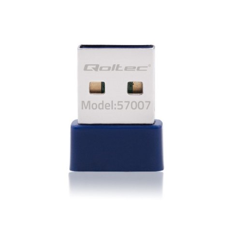 Qoltec QOLTEC ADAPTER WI-FI BEZPRZEWODOWY STANDARD N | BT 4.0 USB