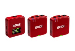 RODE RODE Wireless GO III (czerwony) - System mikrofonów bezprzewodowych