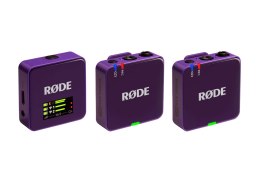 RODE RODE Wireless GO III (fioletowy) - System mikrofonów bezprzewodowych