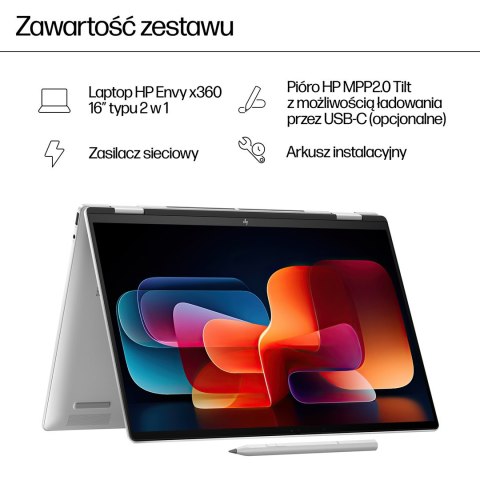 Hewlett-Packard HP Envy 16-AC0013DX Ultra 5 125U 16" WUXGA Touch 16GB SSD512 BLKB x360 Win11 Glacier Silver (REPACK) 2Y Hewlett-Packard HP Envy 16-AC0013DX Ultra 5 125U 16" WUXGA Touch 16GB SSD512 BLKB x360 Win11 Glacier Silver (REPACK) 2Y