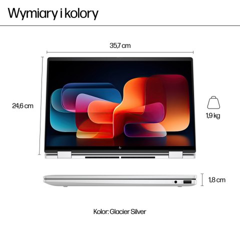 Hewlett-Packard HP Envy 16-AC0013DX Ultra 5 125U 16" WUXGA Touch 16GB SSD512 BLKB x360 Win11 Glacier Silver (REPACK) 2Y Hewlett-Packard HP Envy 16-AC0013DX Ultra 5 125U 16" WUXGA Touch 16GB SSD512 BLKB x360 Win11 Glacier Silver (REPACK) 2Y
