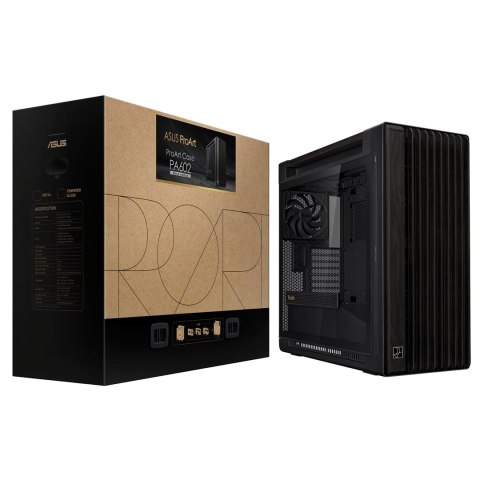 ASUS Obudowa ASUS PROART PA602 WOOD TG PWM BLACK ASUS Obudowa ASUS PROART PA602 WOOD TG PWM BLACK