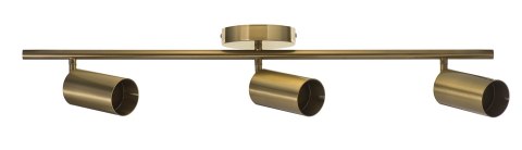 Activejet Listwa reflektorowa potrójna złota sufitowa ścienna Activejet SPECTRA kinkiet GU10 do salonu Activejet Listwa reflektorowa potrójna złota sufitowa ścienna Activejet SPECTRA kinkiet GU10 do salonu