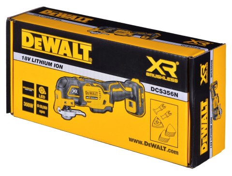 DeWalt Narzędzie wielofu 18v bez aku i ład DCS356NT DEWALT