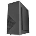 GEMBIRD GEMBIRD OBUDOWA FORNAX 170 MIDI-TOWER (1X USB 3.1, 2X USB 2.0, 1X USB TYP-C, CZYTNIK KART, 2X MINIJACK) CZARNA