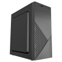 GEMBIRD GEMBIRD OBUDOWA FORNAX 170 MIDI-TOWER (1X USB 3.1, 2X USB 2.0, 1X USB TYP-C, CZYTNIK KART, 2X MINIJACK) CZARNA