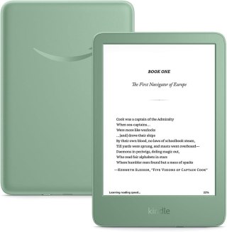 KINDLE Ebook New Kindle (11th Generation) - 2024 release 6" glare-free 16GB Wi-Fi (Ad-supported) Matcha