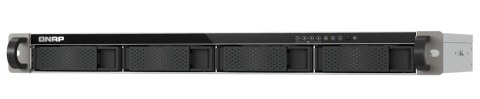 QNAP Qnap TS-433eU, 1U RACK, 4x 2.5"/3.5" SATA, ARM Cortex-A55 2,0GHz 4C, 4GB, 2x 2.5GbE, 2x USB 3.2, adapter 60W