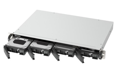 QNAP Qnap TS-433eU, 1U RACK, 4x 2.5"/3.5" SATA, ARM Cortex-A55 2,0GHz 4C, 4GB, 2x 2.5GbE, 2x USB 3.2, adapter 60W QNAP Qnap TS-433eU, 1U RACK, 4x 2.5"/3.5" SATA, ARM Cortex-A55 2,0GHz 4C, 4GB, 2x 2.5GbE, 2x USB 3.2, adapter 60W