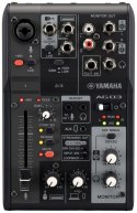 Yamaha Yamaha AG03 MK2 czarny - 3-kanałowy mikser do streamingu na żywo z interfejsem audio USB